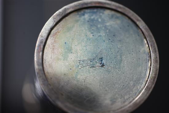 Six late 19th/early 20th century Chinese silver items,